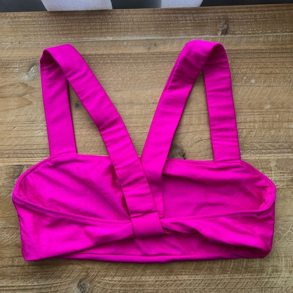 New Tularosa Dakota Bikini Top in Pink Size XXS - Picture 4 of 5